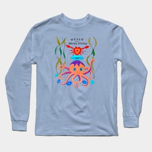 Hello from Orcas Island Long Sleeve T-Shirt